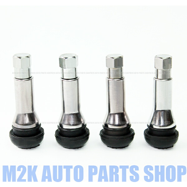 楽天市場】汎用品 アルミ用 ショートバルブ 普通車 軽自動車用 4