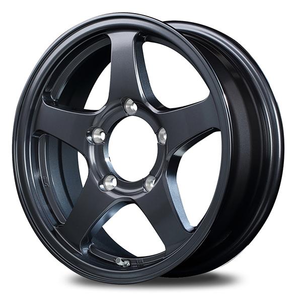 【お買い物マラソン最大28倍】 16インチ RT-5N2 5.5J +22 5H-139.7 4本 ガンメタ ホイール ジムニー 専用 業販