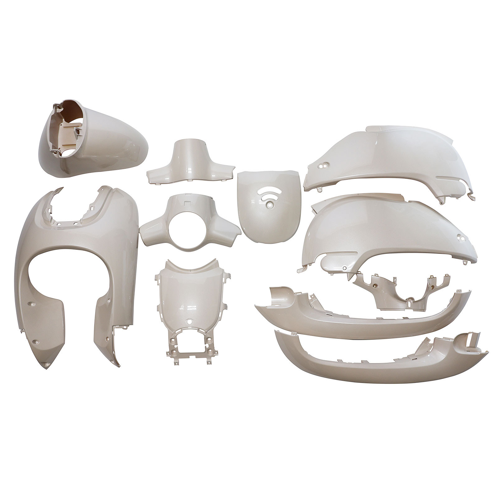NH-A88P パールコットンアイボリー ホンダ New Giorno AF70 タイプ 外装11点セット 高品質 台湾製|M2parts