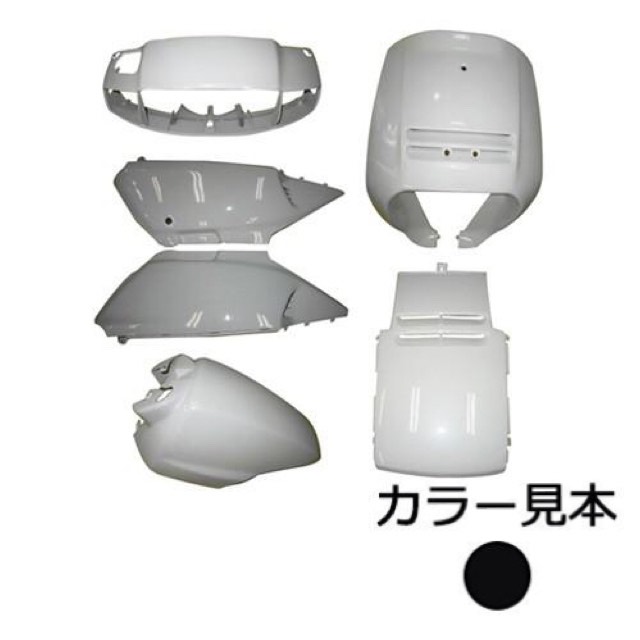 G-125M ブラックグリーンメタリック　ホンダ Lead50/90 AF20/HF05 タイプ　外装6点セット（レッグシールド無し）　高品質　台湾製　新品