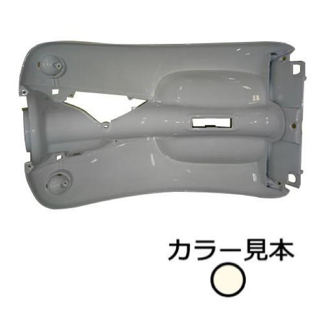 001A ニューホワイト　ヤマハ 2st Vino SA10J 2型 タイプ　レッグシールド（シャッター式）高品質　台湾製　新品