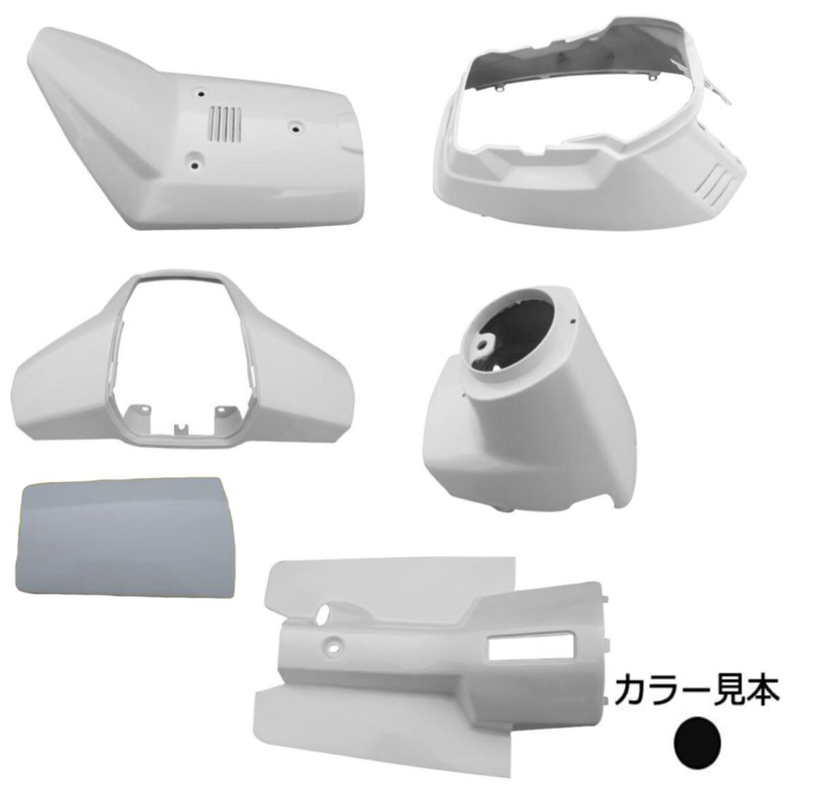 00FF　グリタリンブラック　ヤマハ　JOG　27V 外装6点セット　タイプ　高品質　台湾製　新品｜M2parts 12,906円