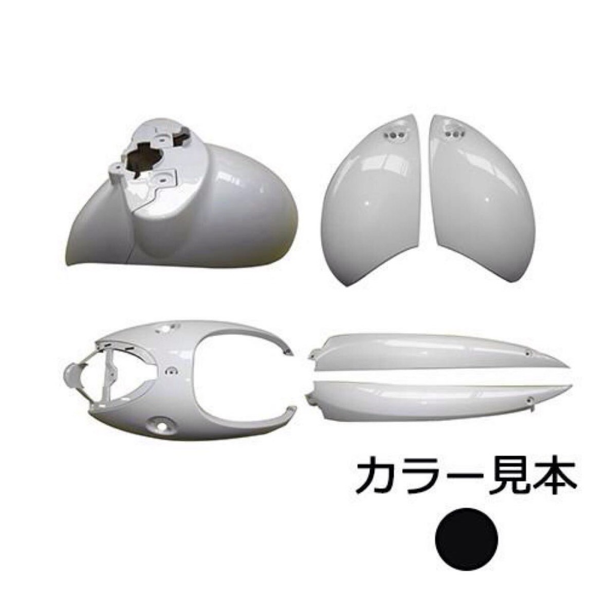 0903 ブラックメタリックＸ　ヤマハ　New Vino 5ST SA26/37/54/59J タイプ　外装6点セット　高品質　台湾製　新品