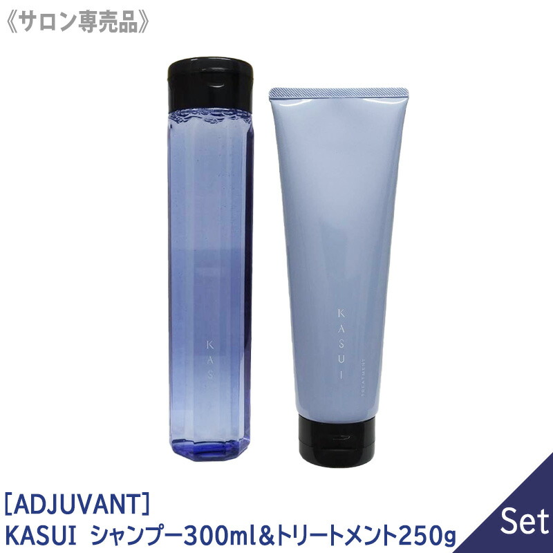 楽天市場】【スーパーSALE限定！抽選で300％ポイントバック】☆〈60〉【送料無料】【1＆1セット】[ADJUVANT] アジュバン カスイ  シャンプー 1000ml ＆ トリートメント 1000g サロン専売品 詰替え用 エコパック リフィル KASUI 無香料 メントール ヘアケア  頭皮ケア ...