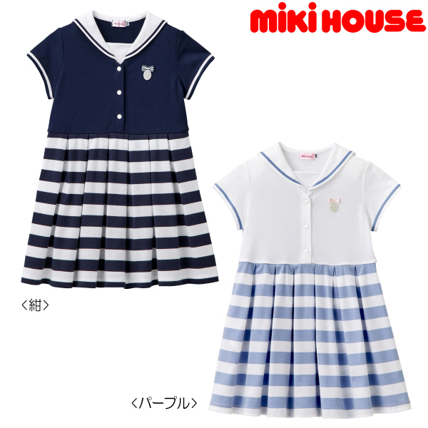 楽天市場 セール30 Off ミキハウス Mikihouse ワンピース セーラーカラー リーナちゃん キッズ 子供服 女の子 100 110cm 12 1906 616 ｐｏｃｋｙｂｅａｒ