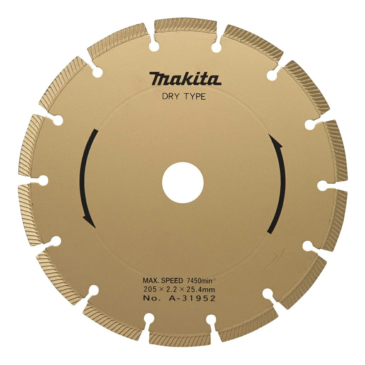 楽天市場】マキタ ダイヤモンドホイール A-66282 125mm / 正配列