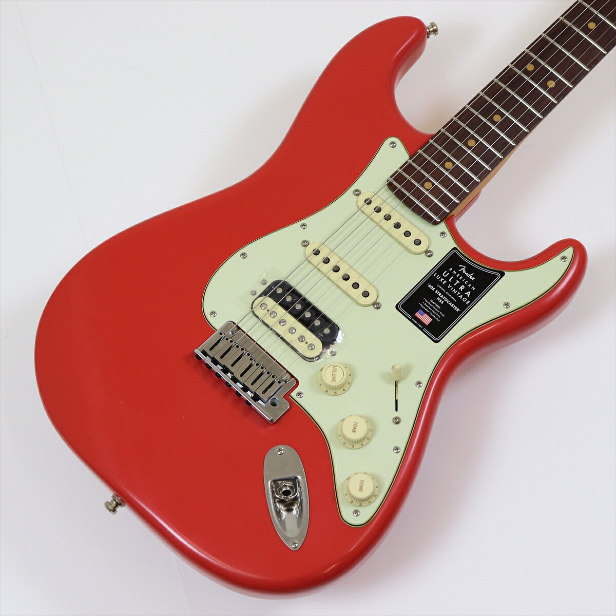 Fender　American Ultra Luxe Vintage '60s Stratocaster HSS, Rosewood Fingerboard, Fiesta Red [US25009777]