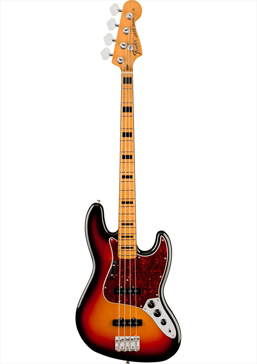 Fender　Vintera III Early '70s Jazz Bass, Maple Fingerboard, 3-Color Sunburst 110,000円