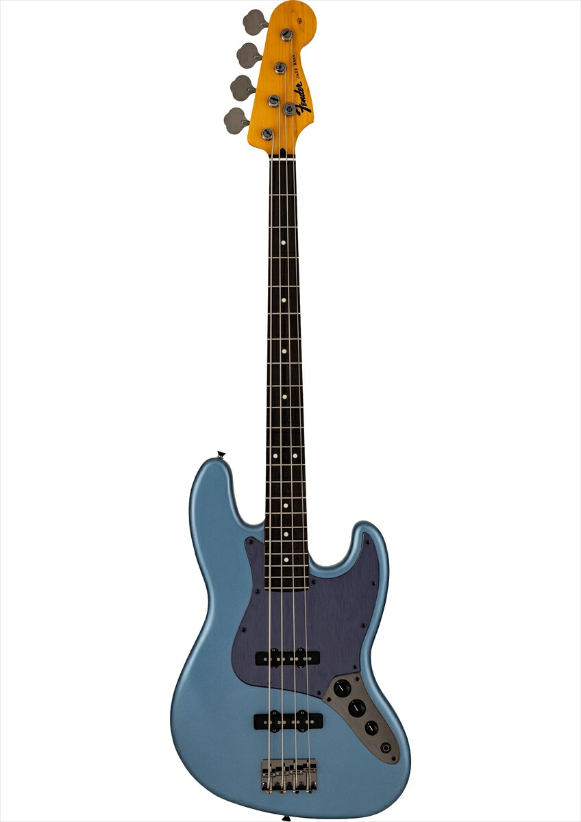 Fender　Made in Japan Hybrid II 2026 Collection Jazz Bass Satin Metallic, Rosewood Fingerboard, Matte Aero Blue｜松田楽器天