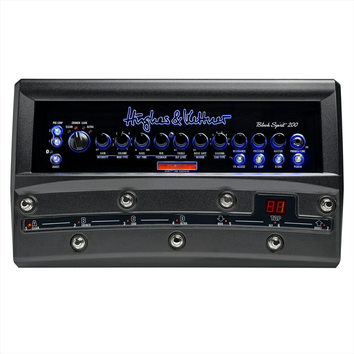 Hughes & Kettner　BLACK SPIRIT 200 Floor [HUK-BS200/F]｜松田楽器天