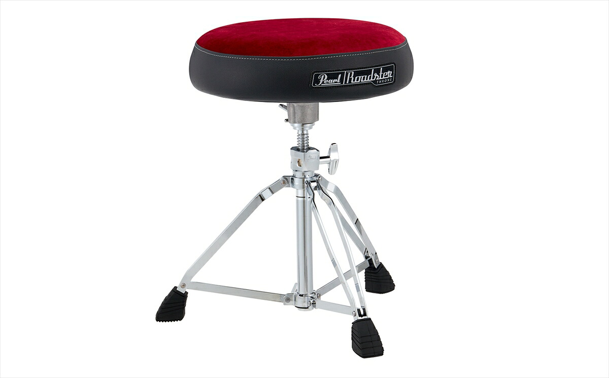 Pearl　D-1500 Cloth Seat Top D-1500RST(Red)｜松田楽器天