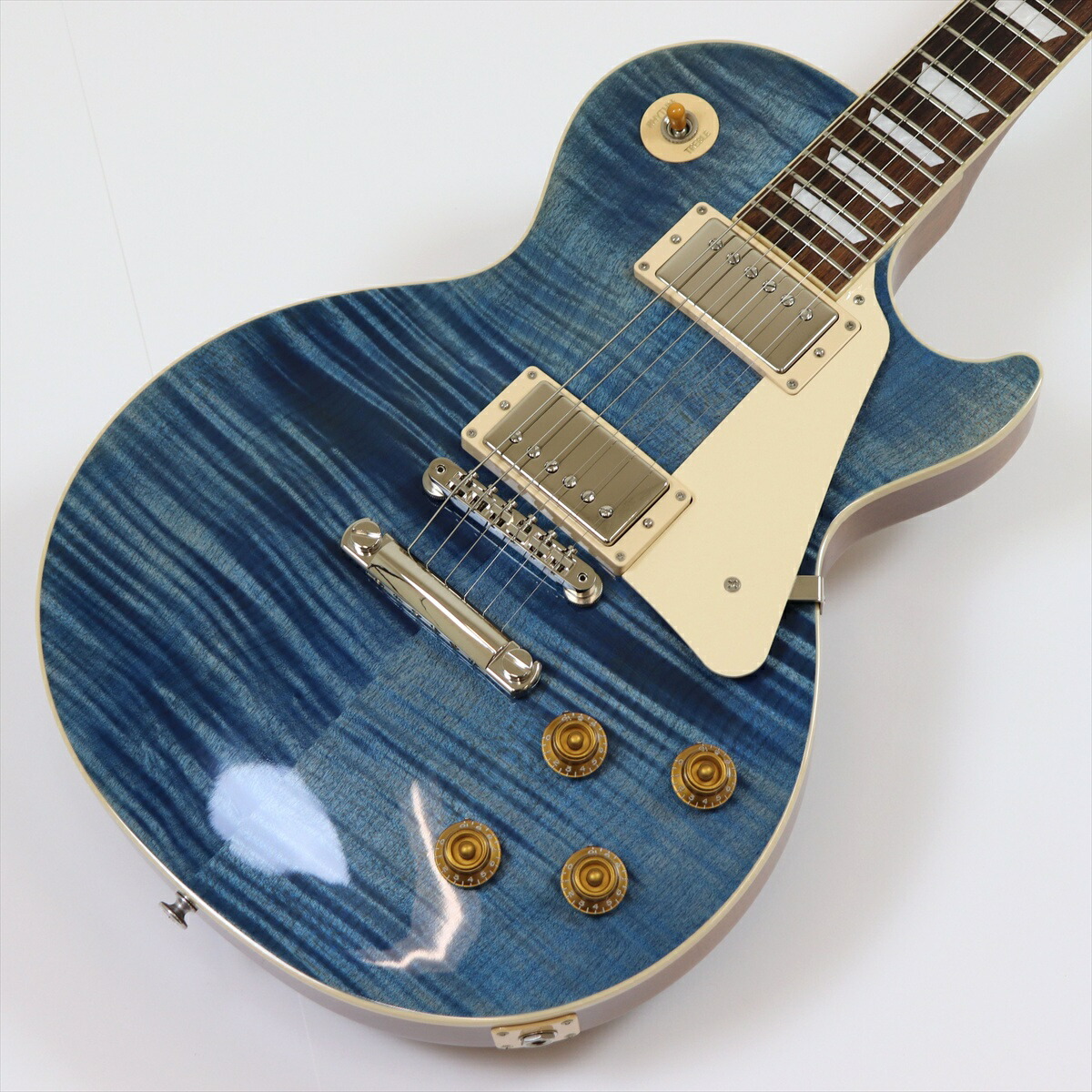 楽天市場】Gibson Les Paul Standard 50s Plain Top (Pelham Blue Top