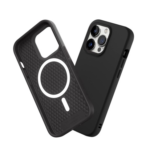 RHINOSHIELD (iPhone 14 Pro) SolidSuit 容れもの MagSafe相応う 耐衝? 米軍MIL標準尺度 ぼうぜん自失吸い入れる 傷 指紋 押しとどめる 薄型 軽さ SGS公許 古典派音楽黒いこと