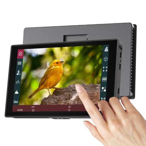 Portkeys HD7T カメラモニター 7インチ 1000ニット 高輝度タッチスクリーン トップショートカットキー付き デジタル一眼レフカメラに最適 17,600円
