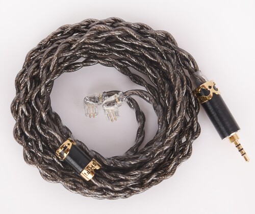 QDC2.5mmリケーブル 8N単結晶銅銀メッキ＋希土銅＋単結晶銅パラジウムメッキ線材 2.5mmバランスイヤホンアップグレードケーブル 中華QDCイヤフォン交換ケーブル (QDC2.5mm)｜まばし商店