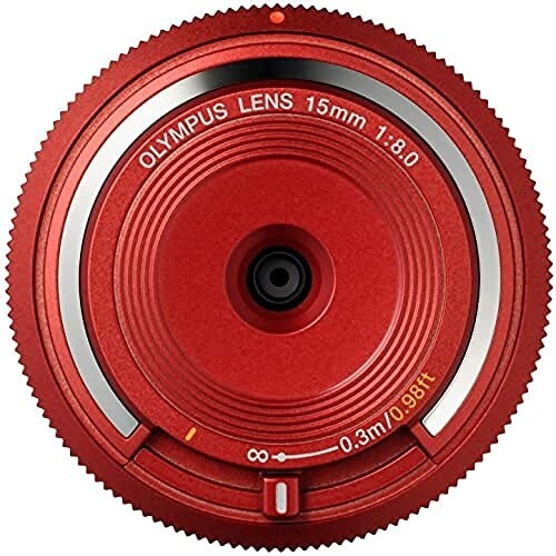 OLYMPUS ボディキャップレンズ マイクロフォーサーズ用 レッド BCL-1580 RED｜まばし商店
