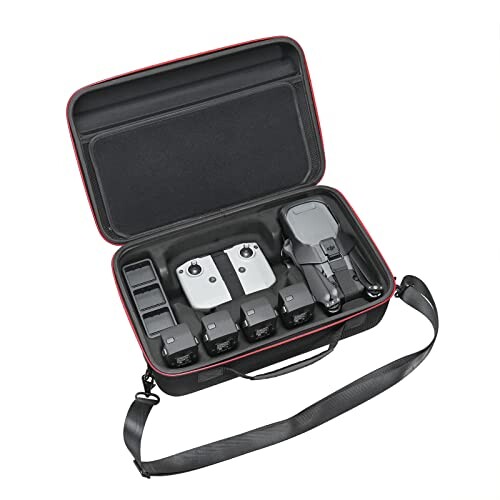 RLSOCO DJI Mavic 3 Classic/Mavic 3 Cine/Mavic 3用収納ケース Mavic 3 Classic/Mavic 3/Mavic 3 Cine、コントローラー、充電ハブ、インテリジェント フライトバッテリー、プロペラ、プロペラガードなど対応 (d