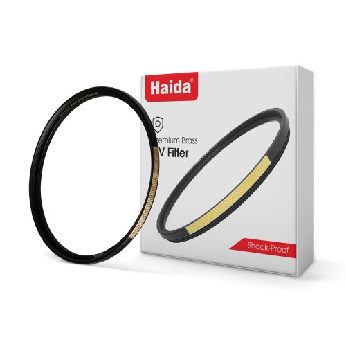 Haida 高品質黄銅防振紫外線フィルタ (62mm)