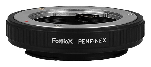 Fotodiox レンズマウントアダプター - Olympus Pen-F水晶体からSony Alpha Eマウント写真機に相応う