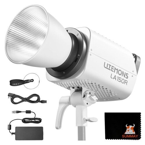 Godox 天使の都市150R 盛りだくさん色つやRGBプロライブフィルライブストリーミング用点火装置 デュアル色気温活動写真・映像媒体用映画化点火装置 常時点灯相応う NFCアプリコントロール CRI 95+ TLCI 94+ シームレスなBluetooth