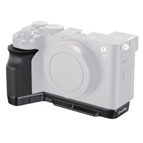 SmallRig A7C II/A7CR用 ハンドグリップ L型グリップ Sony対応Alpha 7C II/Alpha 7CR用 Arca用クイックリリースプレート軽量シリコンサイドハンドル 三脚の素早いスイッチオン/手持ち撮影用 4797B｜まばし商店