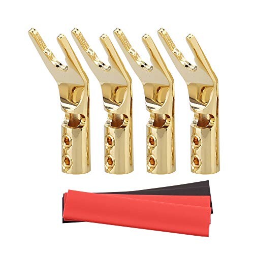 オーディオテクニカ ソルダーレスYラグ 4PCS AT6C65 AT6C65｜AVアクセサリー：ケーブル｜オーディオテクニカ