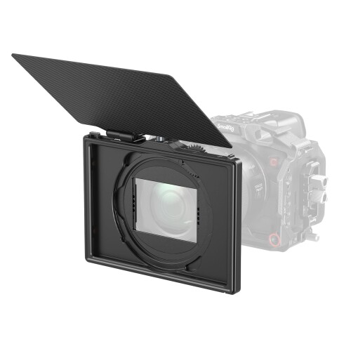 SmallRig つや消しボックス席 67粍 - 82粍 合わせる能力のあるクランプ付き添い人、4 x 5.65inこし器枠組み、いの一番信号旗付き添い人、DSLR 銀鏡レスカメラ用 4409