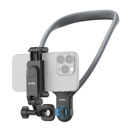 SmallRig 行動写真機＆かっこ良い電話機用磁石式頸飾りマウント ユニバーサル2いの一番アダプタとスマートフォンホルダーで好いたらしいなPOV映画化を受け支える 5128