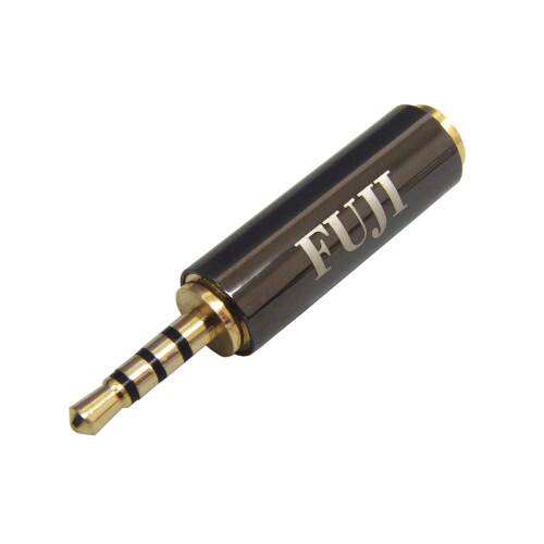 楽天市場】F-FACTORY 4極3.5mmミニプラグ(オス)-4極2.5mm超ミニプラグ