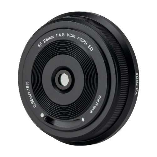 Viltrox AF28粍 F4.5 Chip VCM ASPH ED Zマウント 黒いこと