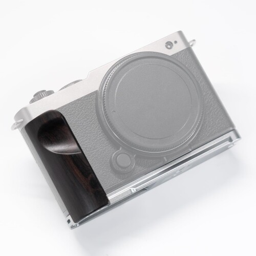 Iborrys 御膳上等実木 写真器手持ち部分 、相応う パナソニック Panasonic LUMIX S9 写真器 、 専用 L型クイック発行 一皿 細工人手作り プレミアムレトロ生まれながら 木製手持ち部分 (紫光まっ黒銀板) アクセサリー・部品-TV・オーディオ・カメラ