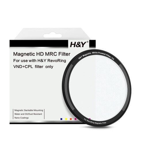 H&Y ソフトフィルター ホワイトプロミスト 1/4 for REVORING 58-77mm White Promist 1/4 レボリング用マグネット式フィルター RMW4-77