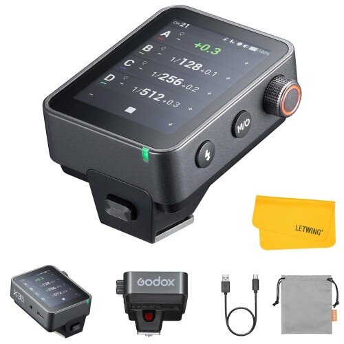技適目じるし GODOX X3 Pro O X3Pro O 閃光電球 銃の引き金 変速機機 2.4G 無線電話 Flash Trigger Olympus Panasonic に相応う TTL オート/ハウツー物/マルチ閃光電球 X3 オリンパス写真機に相応う