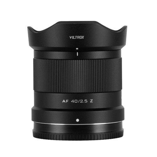 Viltrox AF 40mm F2.5 Air 軽量型 単焦点レンズ （ニコン Zマウント/APS-C 用） ブラック 大口径 瞳AF対応 自分撮り ストリート撮影 旅行撮影 取扱説明書 適格請求書発行可｜まばし商店
