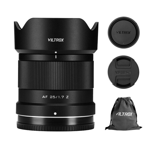 Viltrox AF 25mm F1.7 単焦点レンズ 大口径 軽量 小型 瞳AF 10群12枚 旅行/風景/ストリート/ポートレート撮影 (Zマウント)|まばし商店