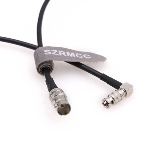 SZRMCC密集して固定ディスク直角マイクロBNC Q4から判定基準BNC成人女性75オームUHD 4K映像媒体同軸有線テレビ黒巫女寄せの映像媒体助けること5の″12G-SDI HDR管するの利益の (3m)