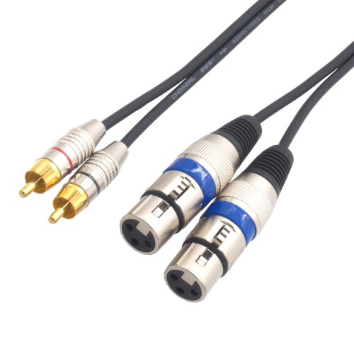 TOPPING TCX1 オーディオファン 6N単結晶銅 XLR バランスライン XLRオス TO XLRメス プロフェッショナル