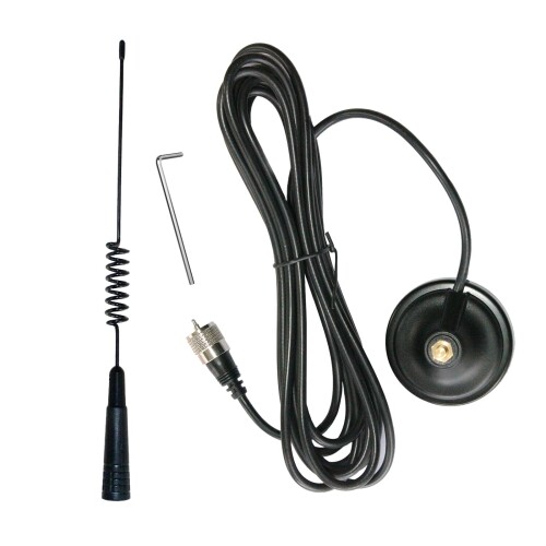 楽天市場】CB無線 27MHz ソフトアンテナ マグネット基台セット