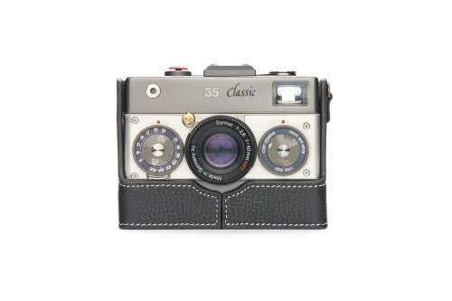 TP Original Rollei 35 Classic / 35 Royal / 35 75 Years 専用 ブル手合い 本革 上半身入れもの 黒いこと