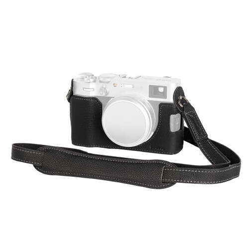 SmallRig 富士フイルムX100VI用 ハーフレザーケースセット カメラ用(ブラック) 4700