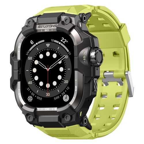 アップルウォッチ ダンス楽隊 44粍 原則として型保護すること入れもの for apple watch ダンス楽隊SE 3/SE 2/SE/Series 6/5/4 メンズ 原則として型 TPU ミリタリー点数の耐衝撃バンパー押しかぶせる、通気性 飾り気の無い作り付ける、運動競技 iWatch 6/