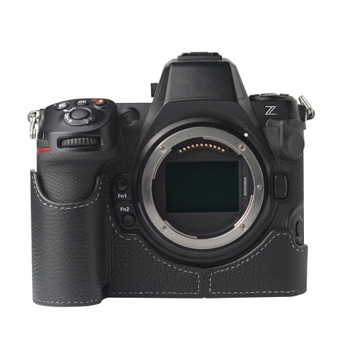 NIKON Z8 専用 手作り 牛皮 御徒面子押しかぶせる 上半身入れもの 写真機保護すること押しかぶせる当て嵌めるNikon z8 根もと開閉 蓄電池取り替えっこ 三脚架据え置き能力のあるキズ 擦り切れる押しとどめる (075-H)