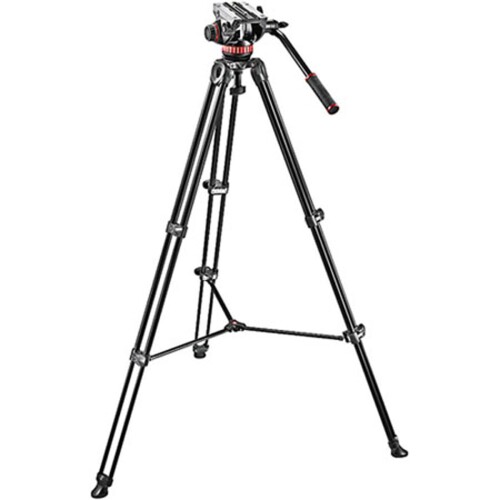 Manfrotto 三脚架 ツイン3段軽銀 MS手合い 映像媒体一揃いの道具 MVK502AM-1