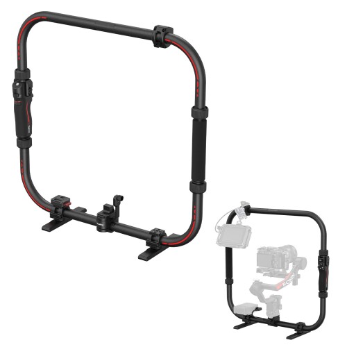 SmallRig スタビライザー ハンドヘルドリンググリップ DJI RS 2 / RS 3 Pro/RS 4 / RS 4 Pro用ジンバル 各種コントロール対応 折りたたみ式デザイン 最大荷重8kg - 4328