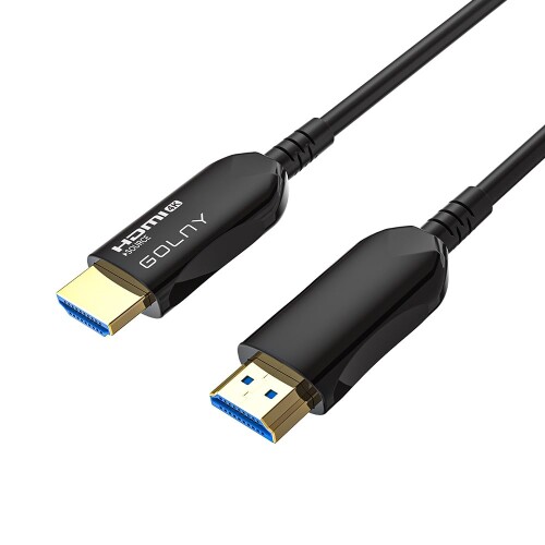 GOLNY グラスファイバーHDMI有線テレビ 4K60サイクル相応う 18Gbps弾丸道路伝わらす (20ｍ)
