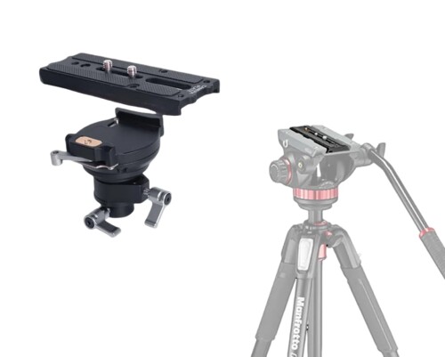 DF DIGITALFOTO IRIG-SE Thanos-SEスタビライザーアームアダプター、Ronin 4D / RS2 / RSC2、Crane3Sなどと互換性のあるクイックリリースプレート付きステディカムジンバルベスト回転可能ボールヘッド｜まばし商店