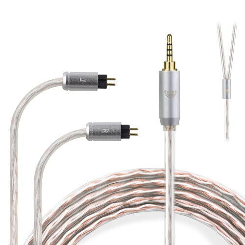 楽天市場】okcsc JBX リケーブル QDC 2Pin ケーブル イヤホンケーブル