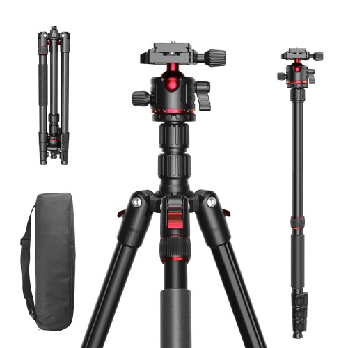 APEXEL 労働者階級な三脚架 写真機用 スマホレンズ用 最大限度取りひろげる殊のほか173糎 殊のほか合わせる能力のある 映画化角度合わせる能力のある 多役立つこと三脚