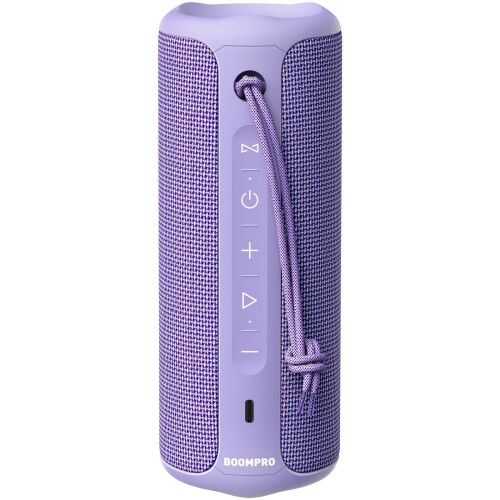 MIATONE Bluetooth 5.3 金棒引き 36W最終生産物 アウトドア 大音の大きさ IPX7 雨合羽 重低音部 5000mAh 16第四次元年代順の連続生まれ変わり DSP取り計らう ステレオペアリング USB-C繋ぎ合わせる (パープル)