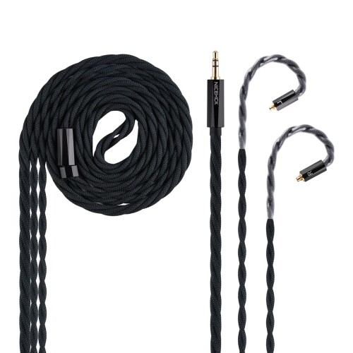 楽天市場】NICEHCK DualGod イヤホンリケーブル 古河銅銀メッキと